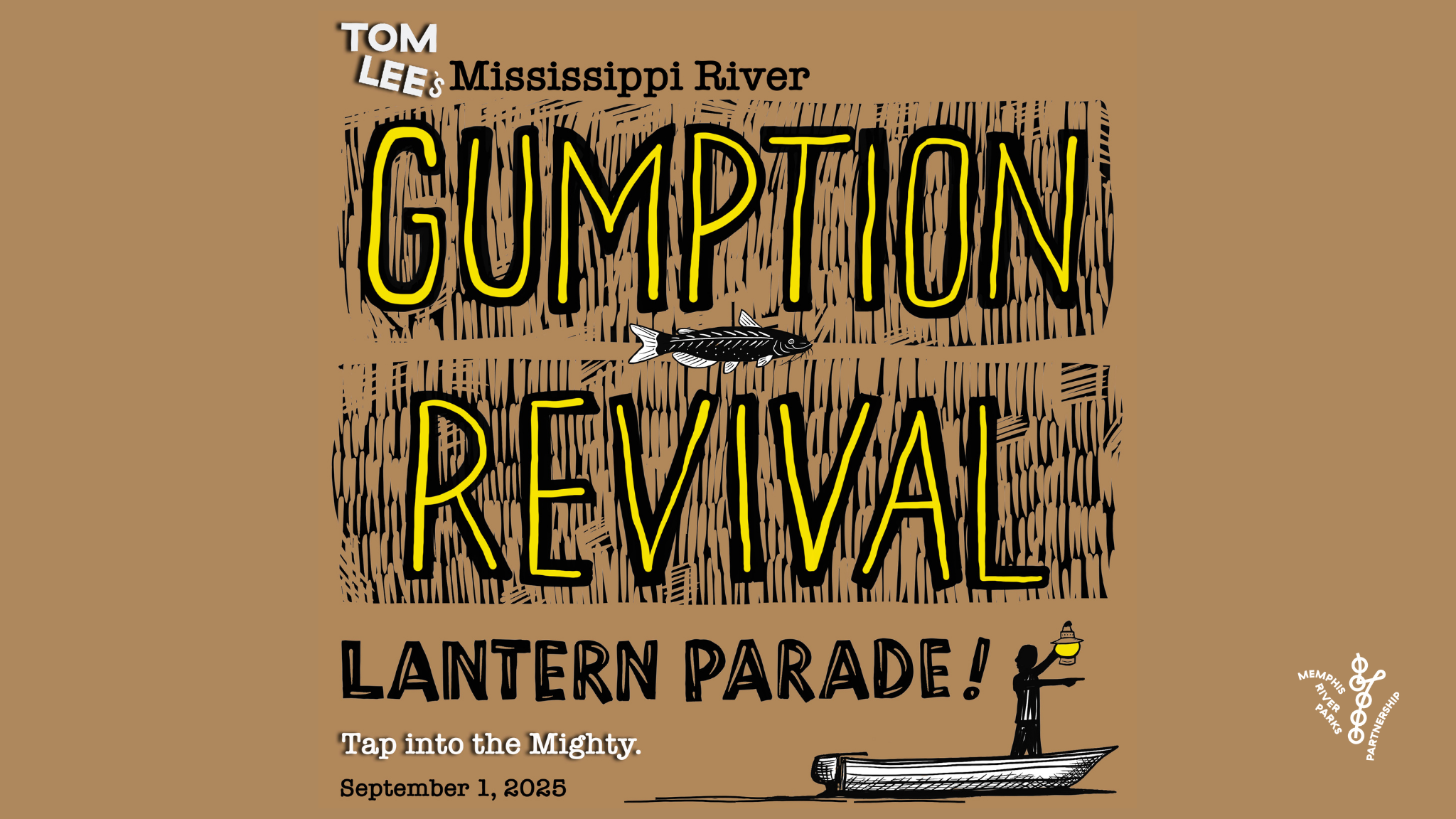 Tom Lee’s Mississippi River Gumption Revival Lantern Parade
