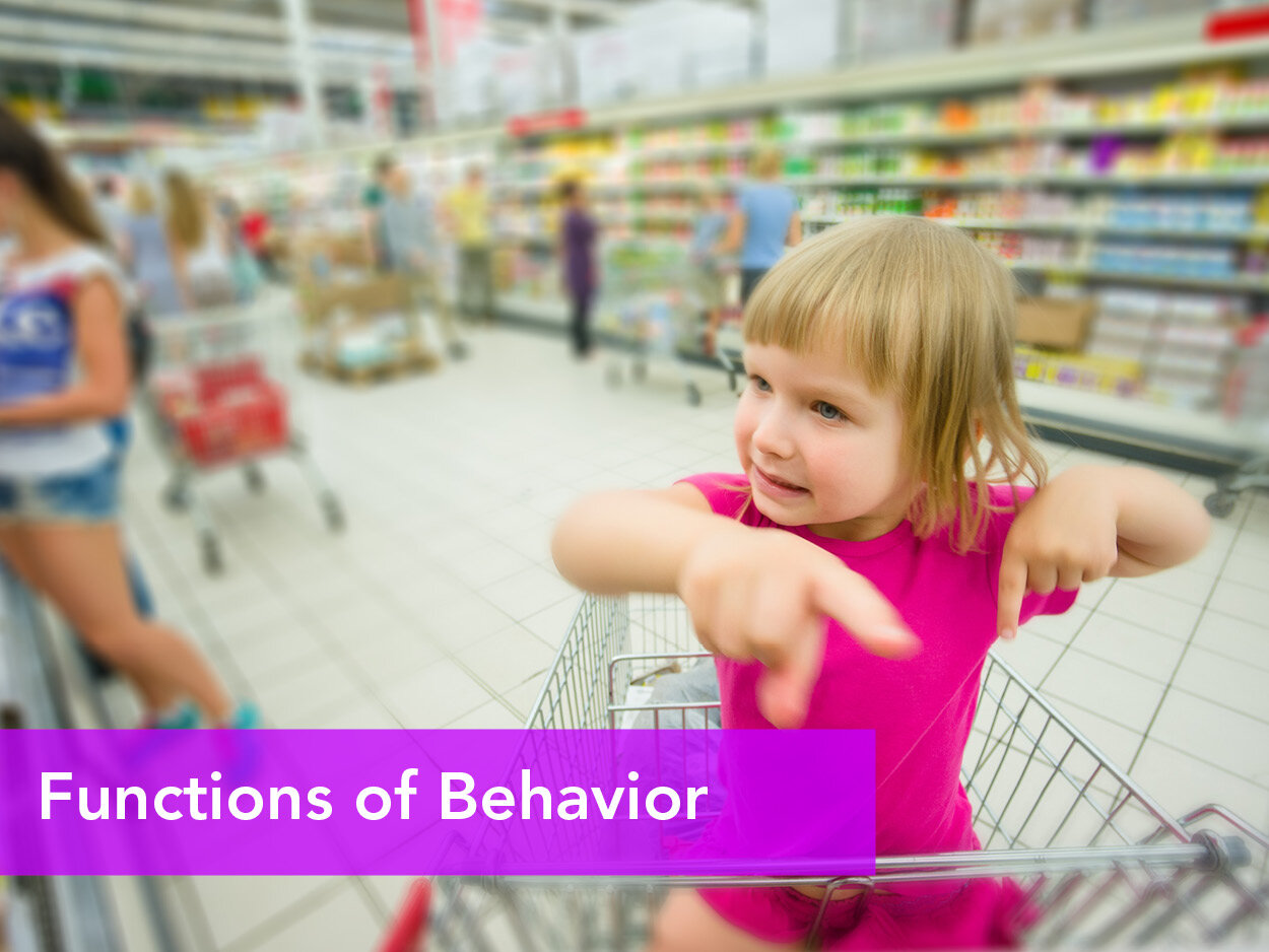 Functions of Behavior