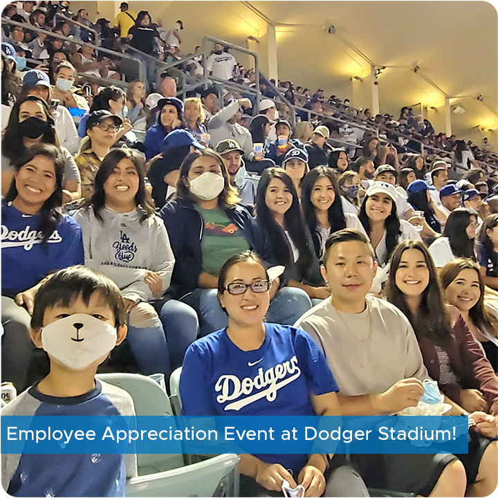 Behavior Frontiers Celebrates Our Employees at Dodger Stadium!
