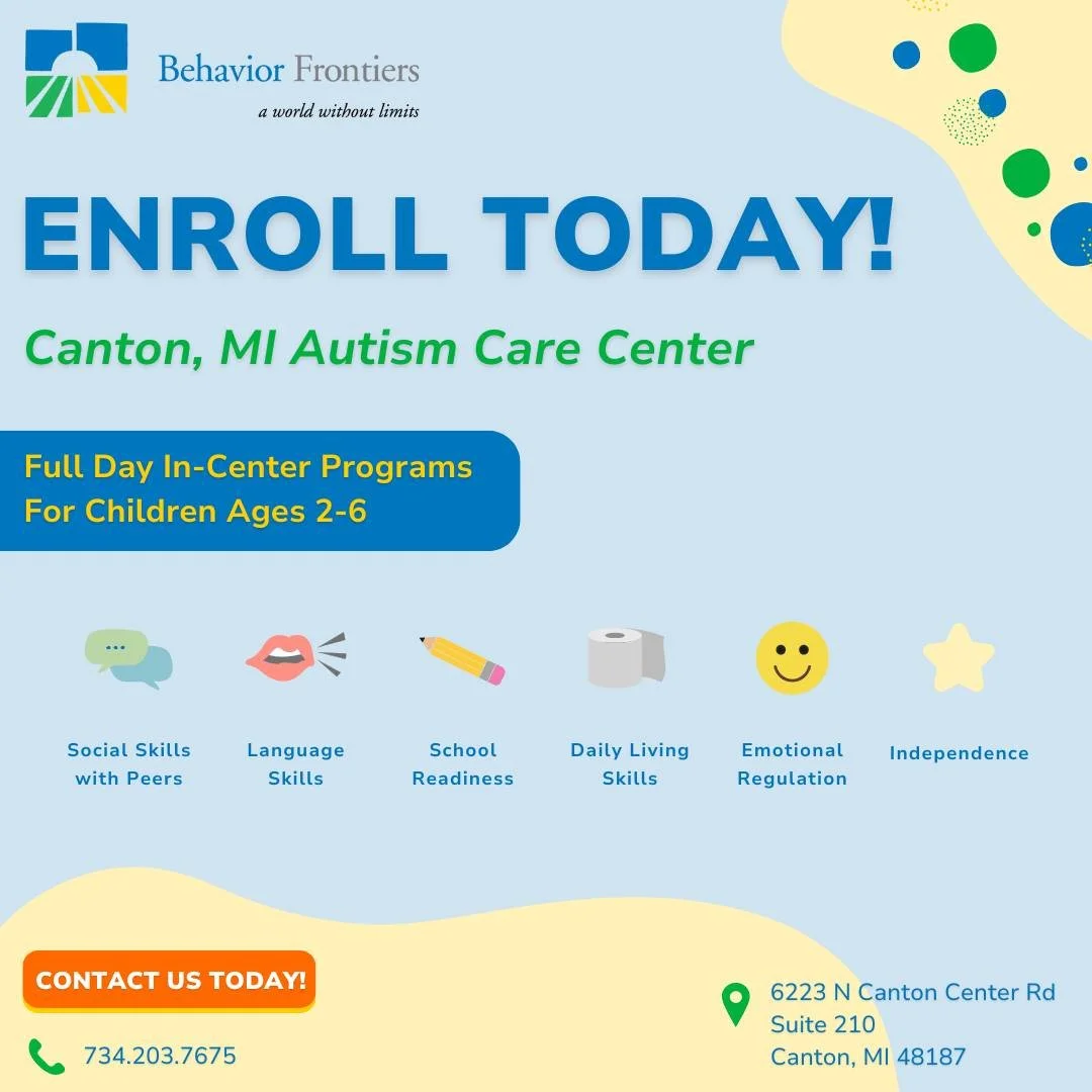 At our Canton, Michigan Autism Care Center, kids with autism gain the confidence and skills they need to shine in school and in everyday life. ✨ From communication to social play, our caring team is here to support your child’s growth every ste