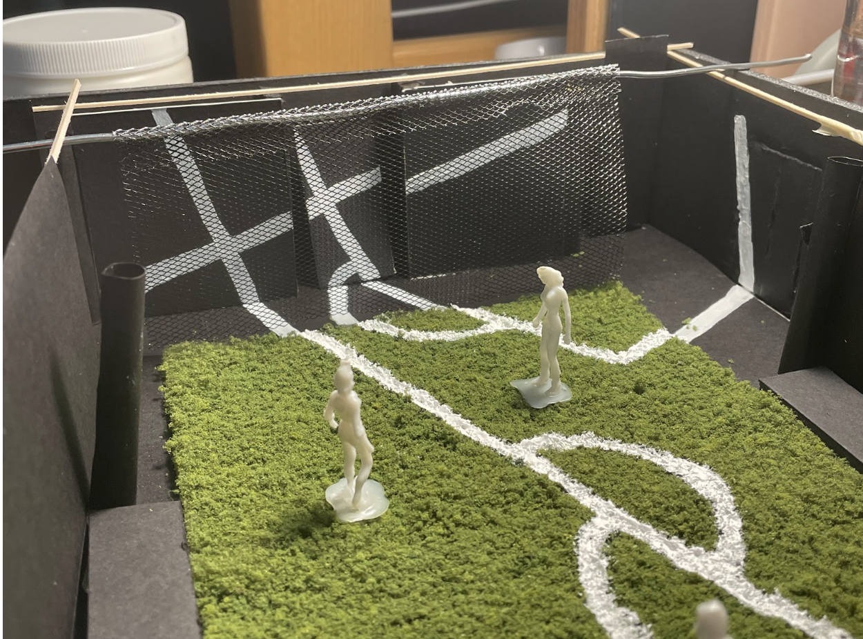 1/4" model box for "The Wolves"