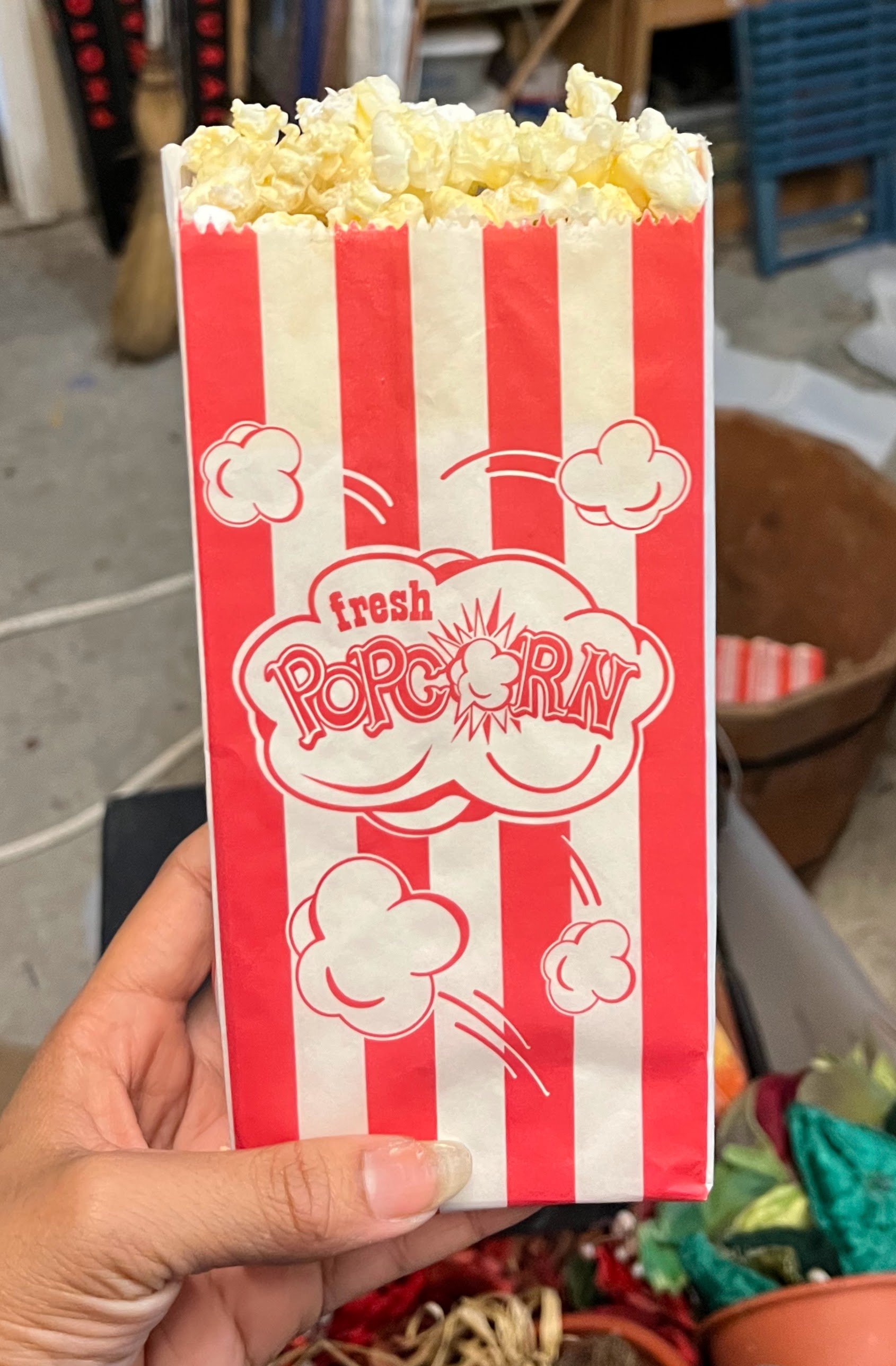 Fake Popcorn for "The Rocky Horror Show"