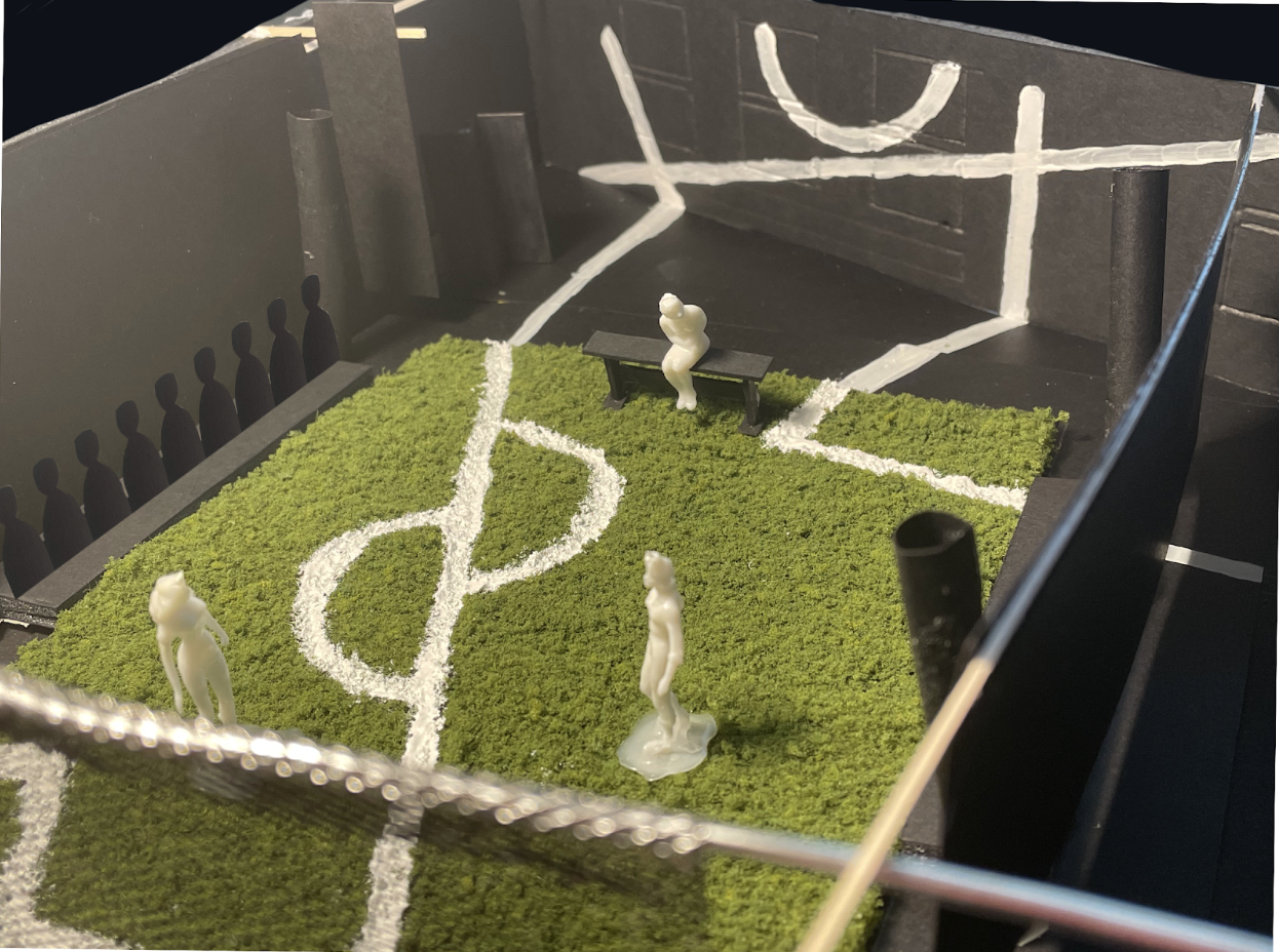 1/4" model box for "The Wolves"