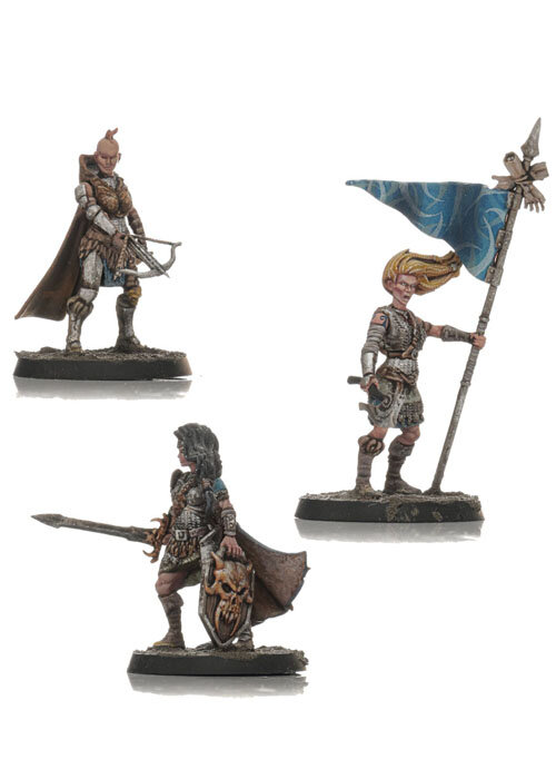 GB AOM SSM02 Shieldmaiden Hearthguard (B) - BADGER GAMES