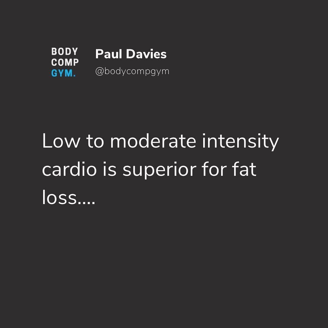 If this is true, why are coaches telling us we need high heart rate training for fat loss?

💰💰💰 It&rsquo;s all marketing! Walking is a hard sell and you don&rsquo;t need a coach or gym to do it. But it is one of the most effective methods of cardi