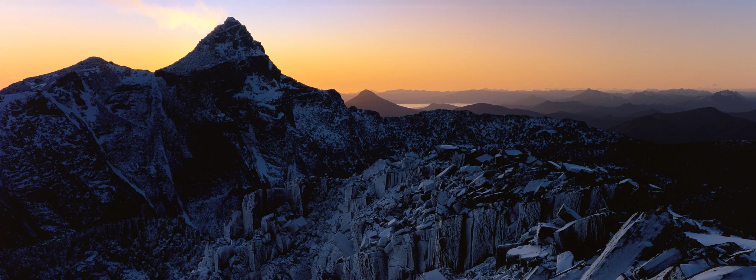 ANNE WINTER DAWN, SOUTHWEST NATIONAL PARK, TASMANIA (2.7:1 CROP)