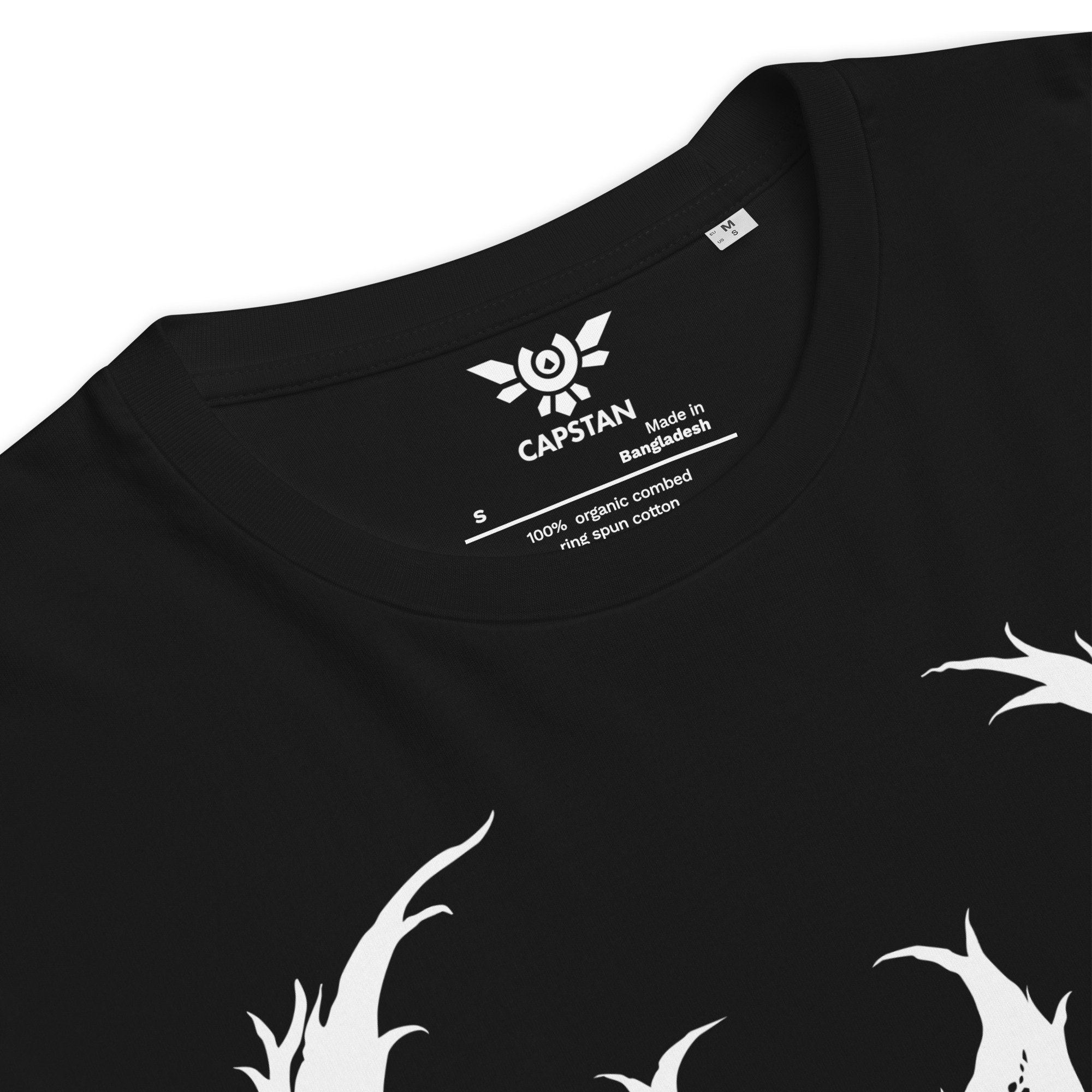 WGT Leipzig Death Metal style logo t-shirt in black
