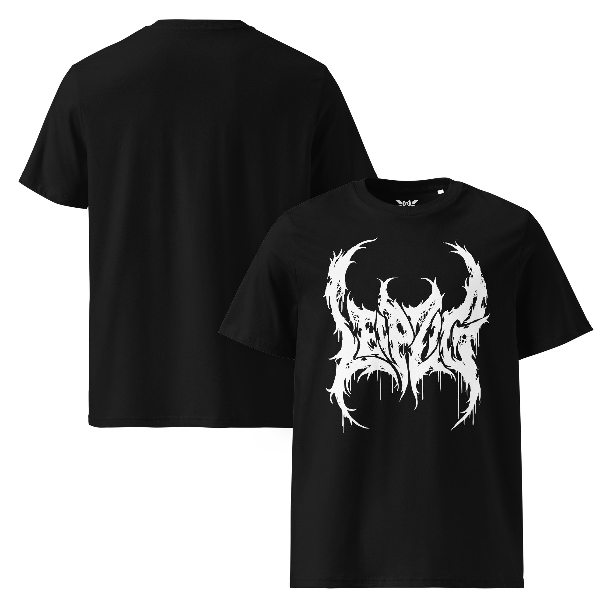 WGT Leipzig Death Metal style logo t-shirt in black