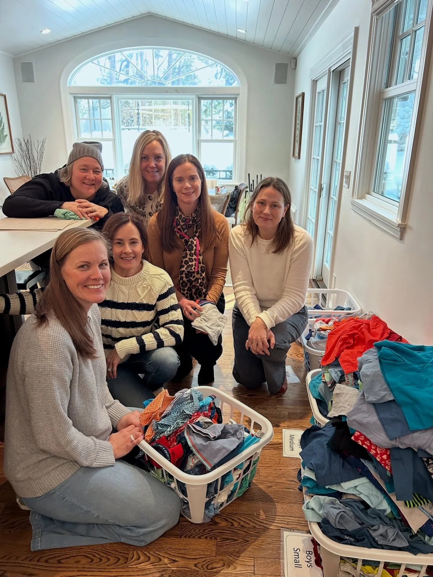 These amazing ladies in a Weston book club sorted four boxes of undies&mdash;roughly 1,000 pairs&mdash;for kids across Massachusetts! We love when groups, big or small, join together to make an impact. 

Underwear is one of the most needed but least 