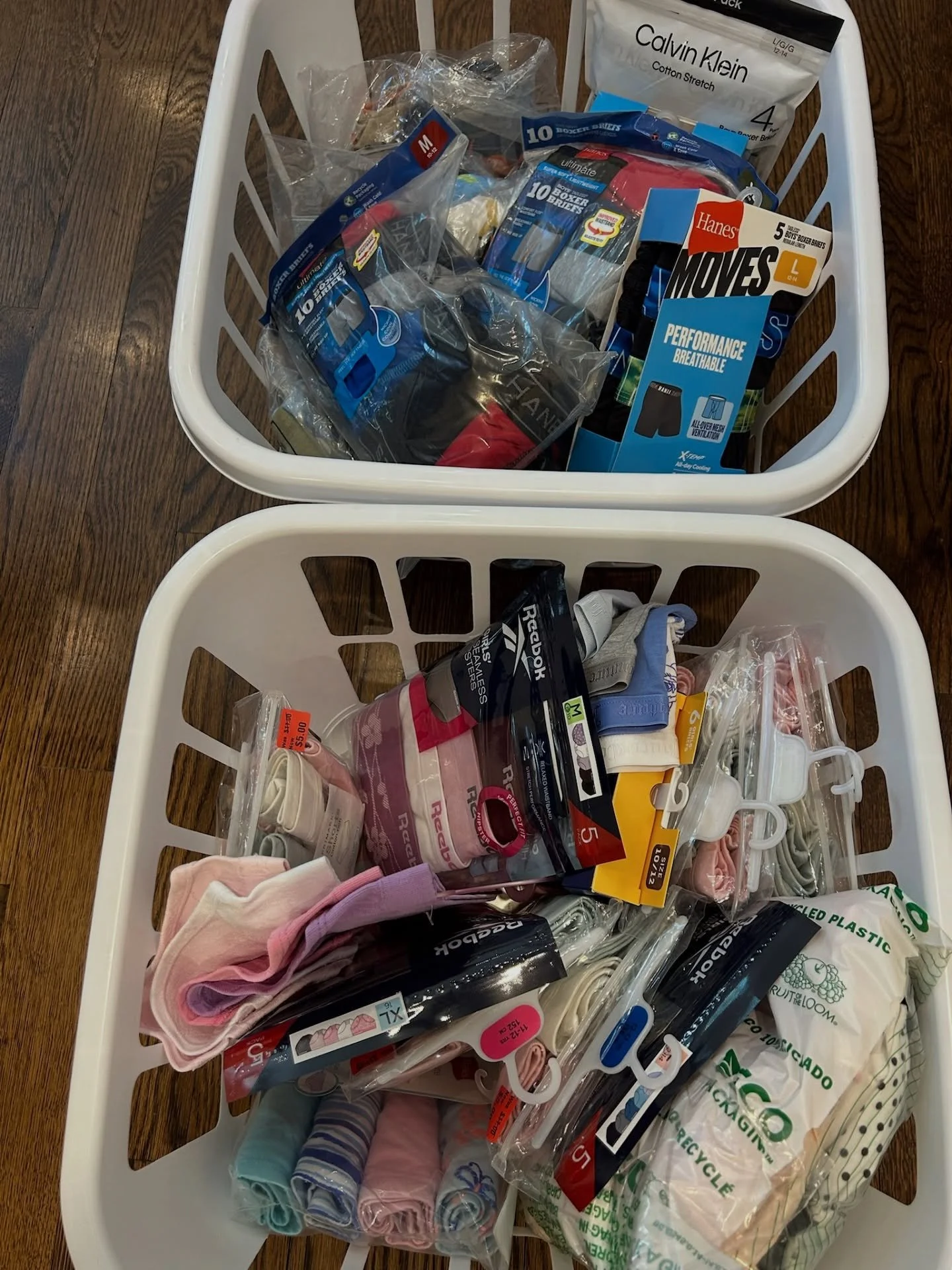 A huge thank you to @entegrisinc for collecting 177 pairs of underwear from their Bedford office! We are so grateful for your generosity. 25 kids&mdash;equal to a school classroom&mdash;will now have access to a week&rsquo;s worth of new, clean under
