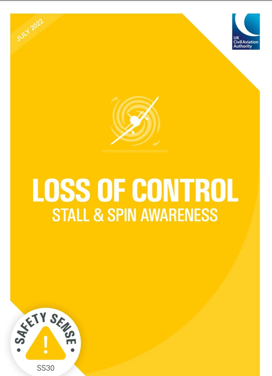 Loss of Control - Stall & Spin Awareness