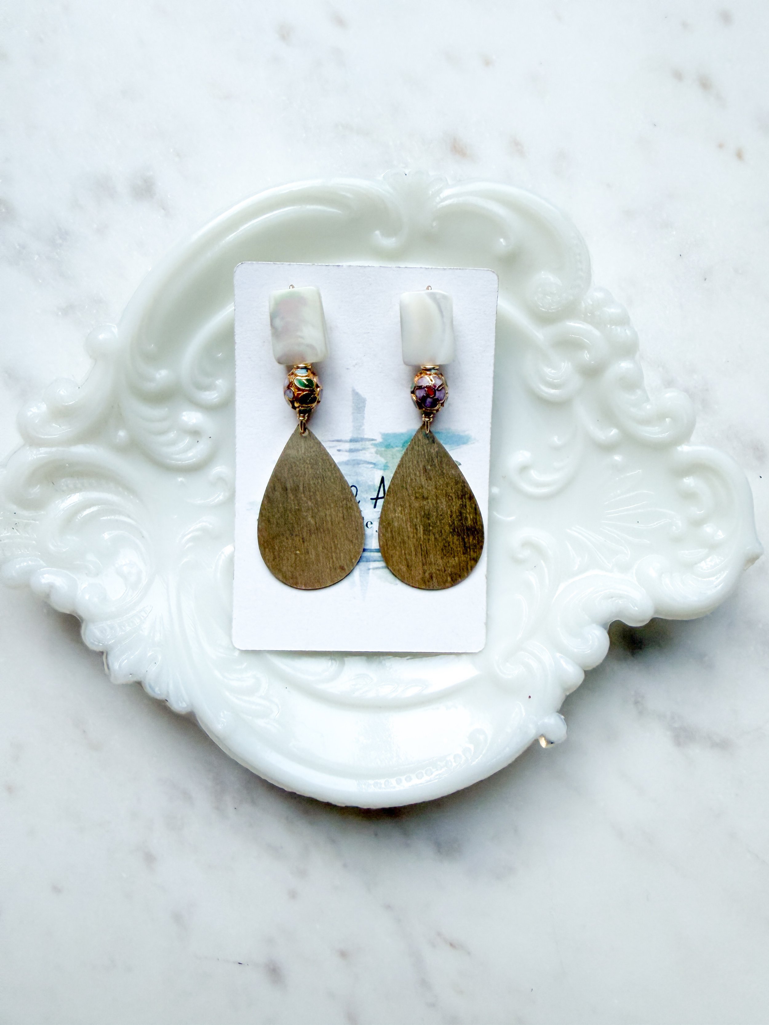 Cloisonne Drops