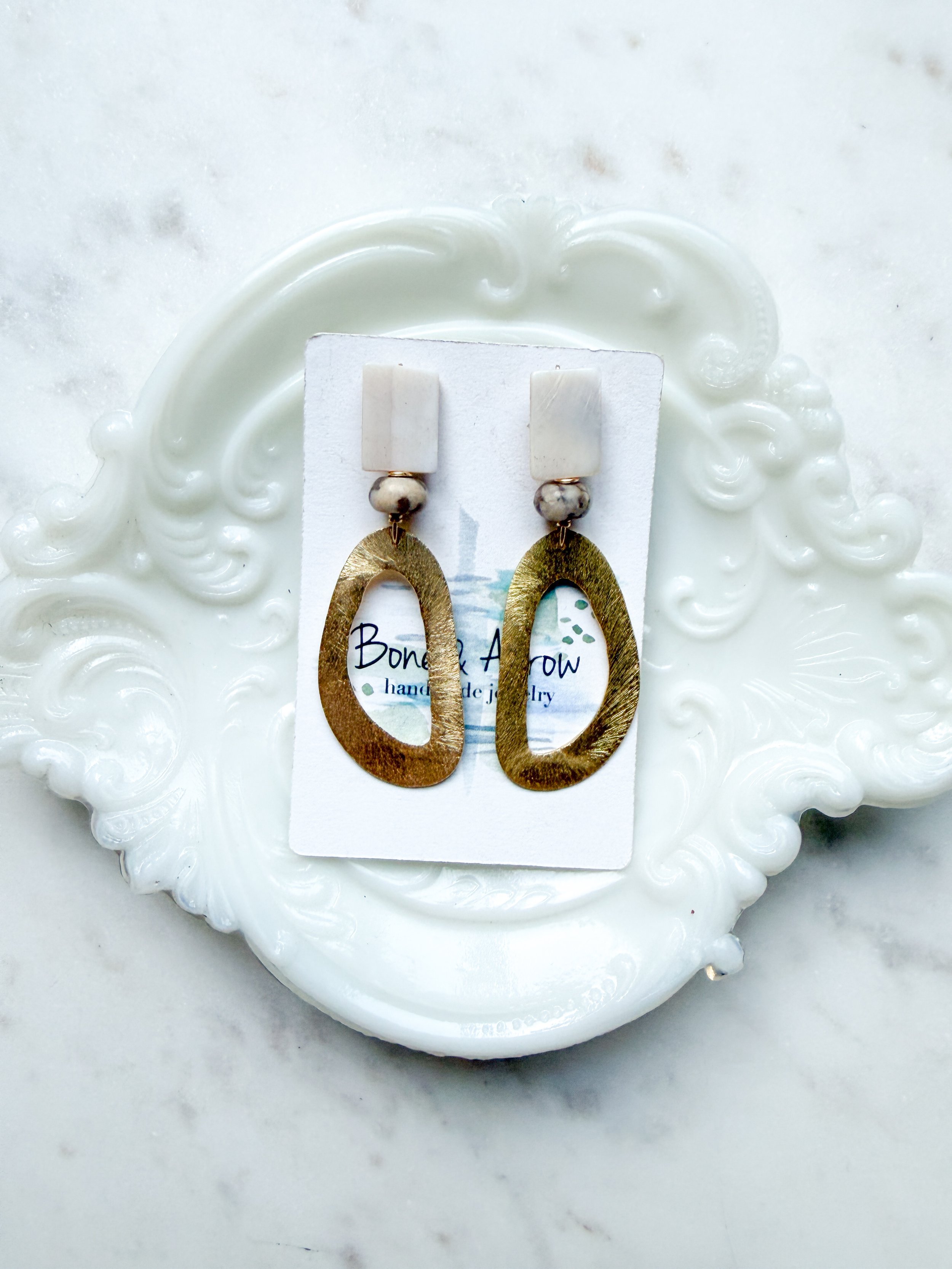 Feldspar Gold Ovals