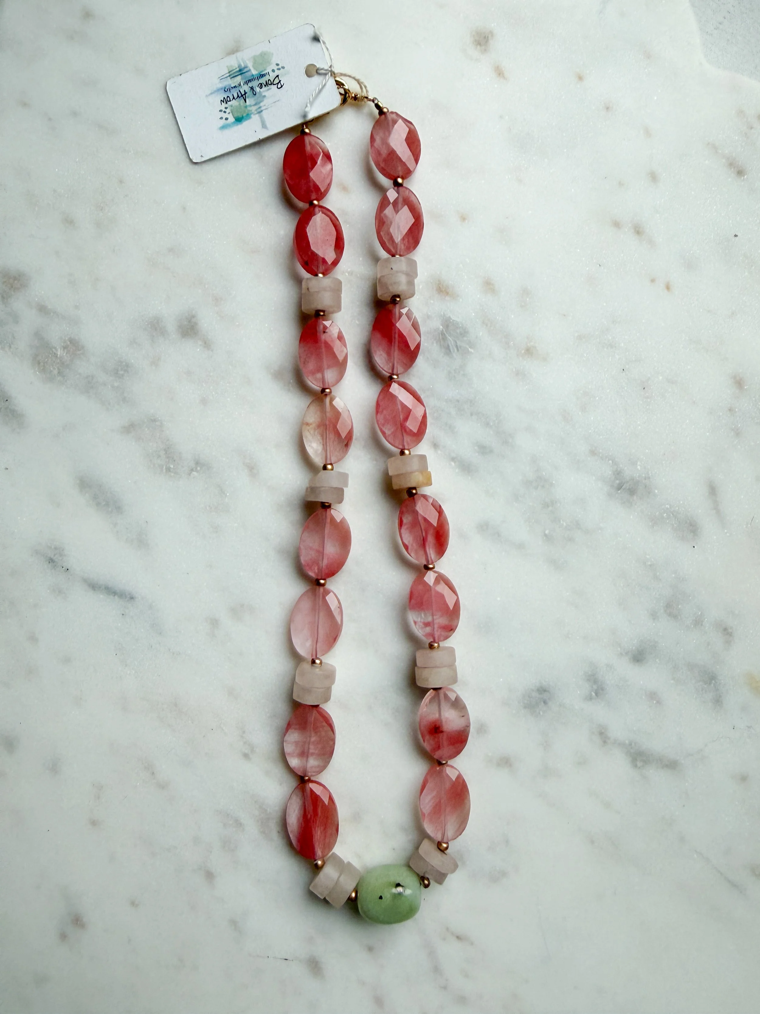 Strawberry Crystal and Quartz