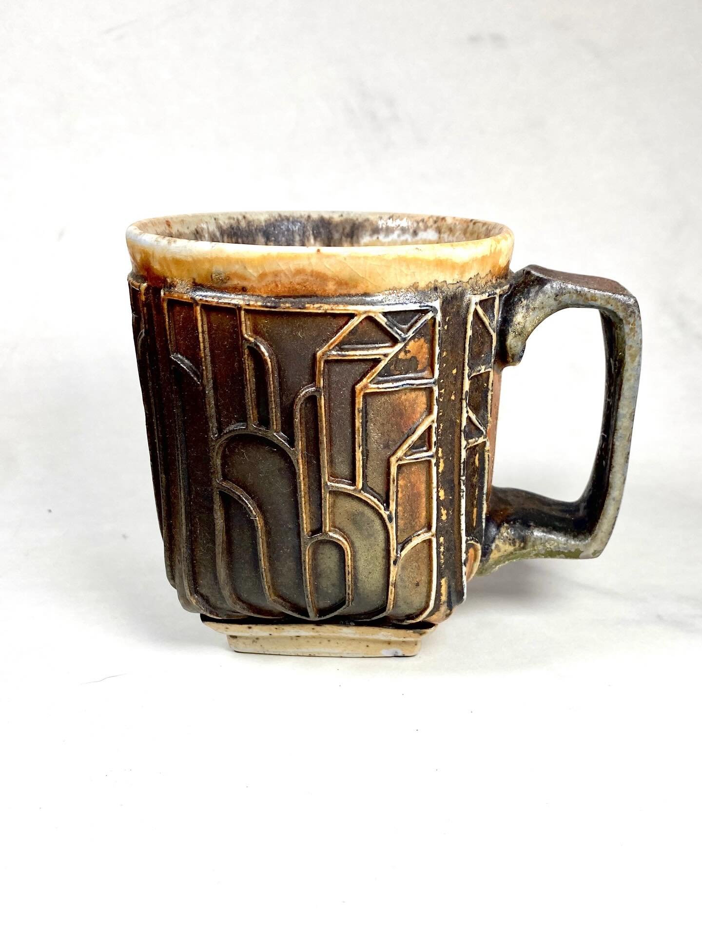 More pottery for #northernilpotterytour benefit - this time @throwinpots  The fundraiser will be @brewpointcoffee February 19 5:30 - 8.  #coffeandcocktails #silentauction #meetthepotters