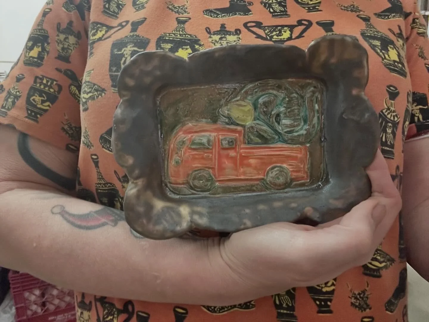 @leanimalzzz (#lelandstop) made these amazing dishes for our fundraiser this Thursday @brewpointcoffee - we promise a good pots and a good time! #potterytour #silentauction #coffeandcocktails February 19. 5:30 - 8.