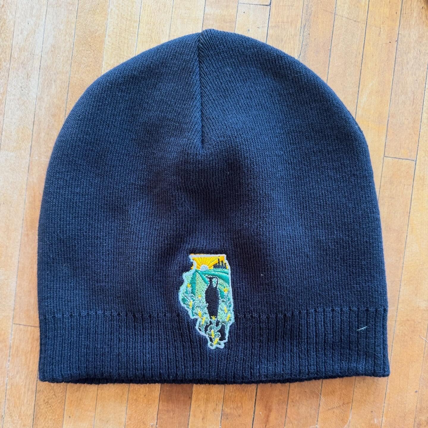 Wanna be the best dressed at your next wood firing? The new Northern Illinois Pottery Tour beanies will be available at our fundraiser tomorrow&mdash;supporting the tour as we move toward nonprofit status.
Come hear about our vision for the tour, con