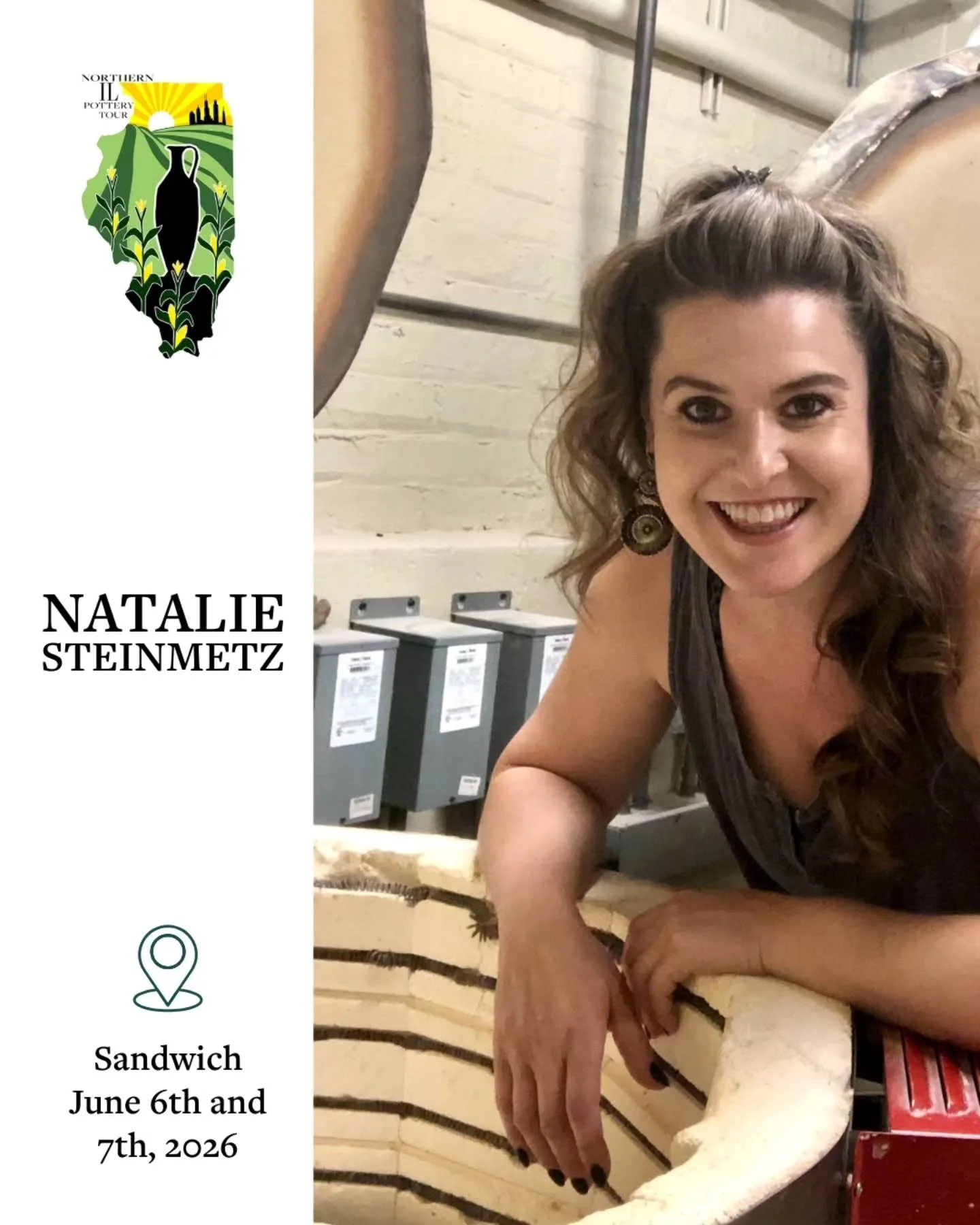 My first quest artist is Natalie Steinmetz of @windycityceramics. I enjoy Natalie's pottery every day.  She brings an imaginative combination of functional and sculptural pottery.

Natalie is a Chicago-based ceramicist. She has spent more than two de