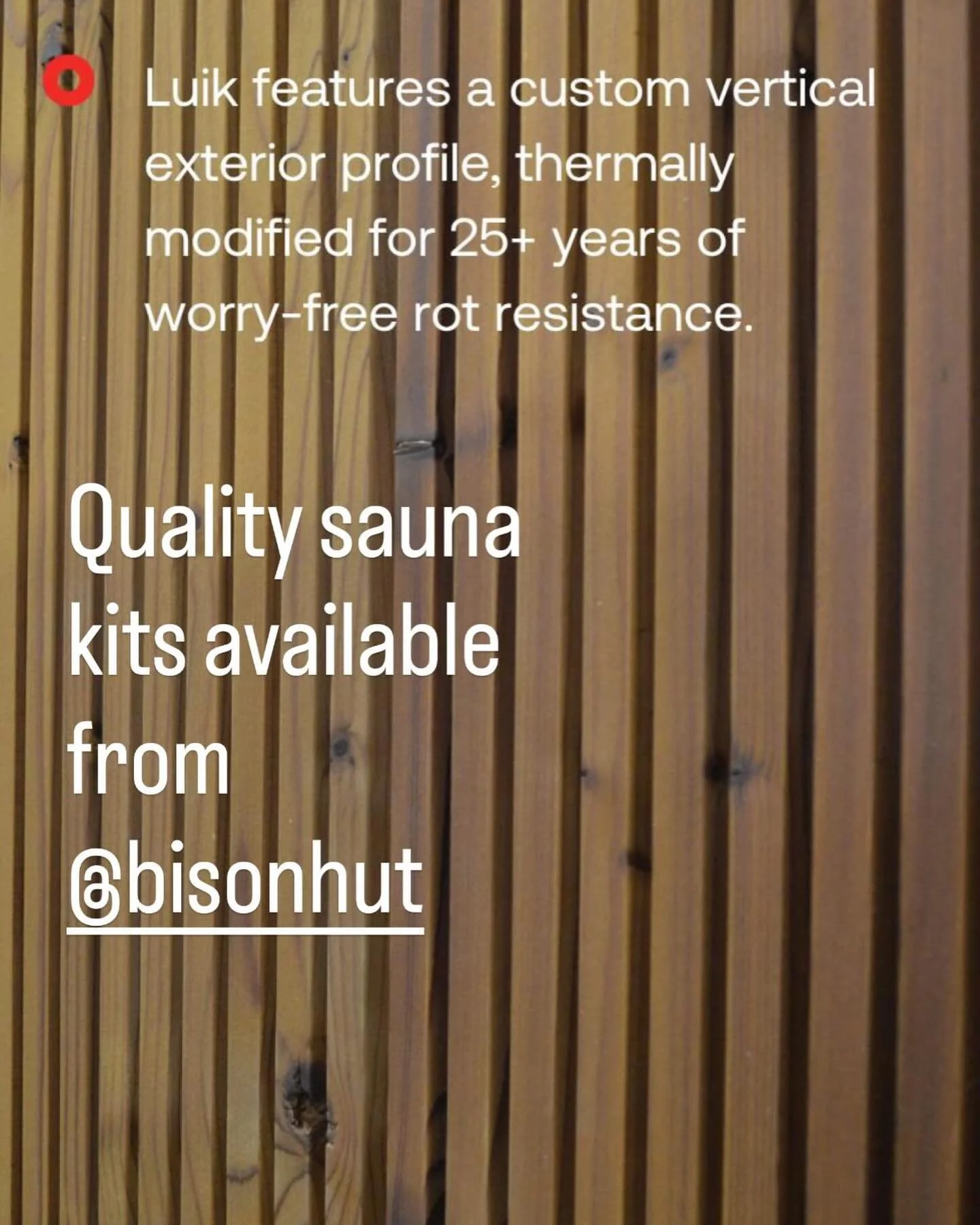 We specialize in craftsmanship.  Our kits are sourced to meet the highest standards in quality. 
#kccustomsauna 
#authenticsauna
#customluxurysauna 
#bisonhutsauna 
#sauna