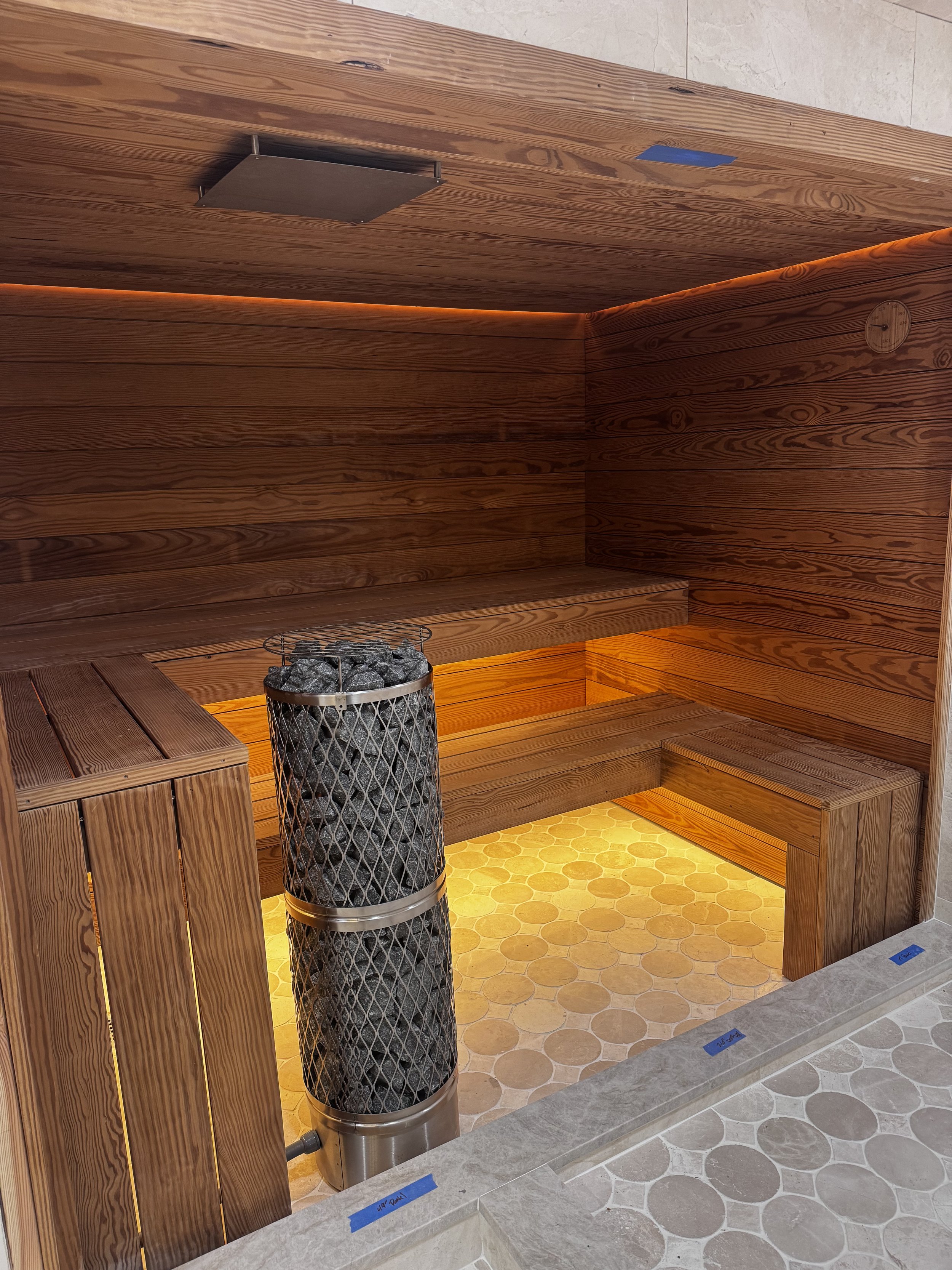 custom authentic sauna for residential and commercial properties