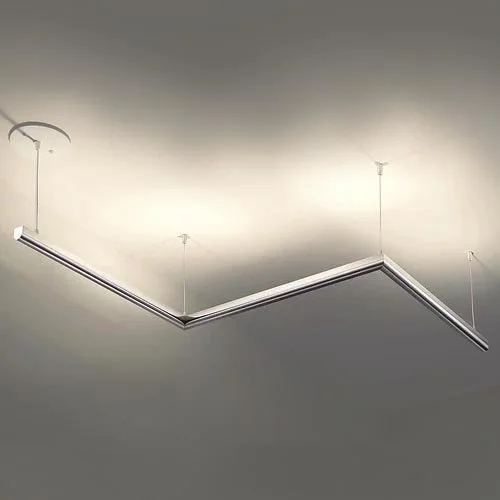 polished chrome contemporary up light fixture