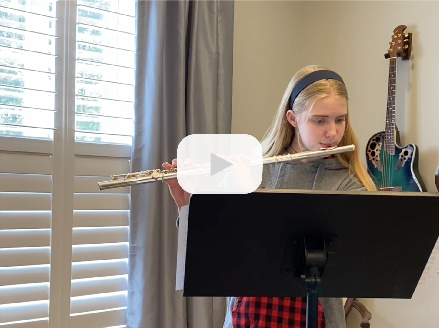 Sonata in F Major (by George Frideric Handel). Movts. 1 and 4 (Larghetto and Allegro). 
April 18, 2021 (Age 14).