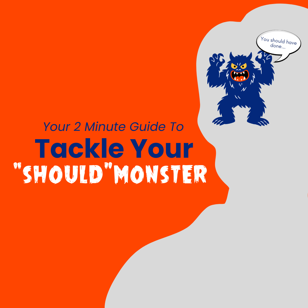 The 2-Minute Pivot | To Tackle Your Inner "Should" Monster