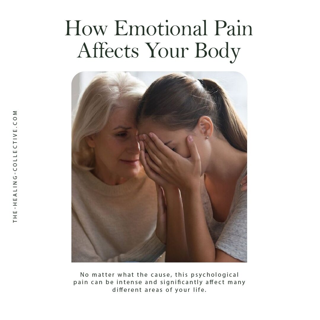Painful experiences and traumas leave an imprint on the mind and body and when suppressed or left undealt with emotional pain can negatively affect your health and happiness for months, years, or even a lifetime. For this reason,  emotional pain shou