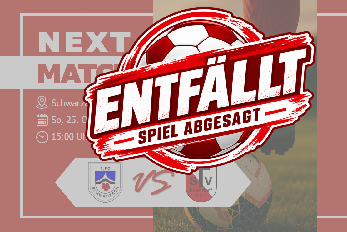 SPIELABSAGE