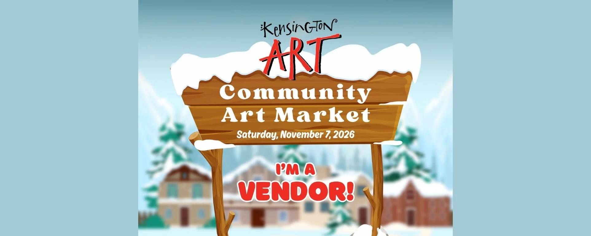 Kensington Art Supply Christmas Art Market