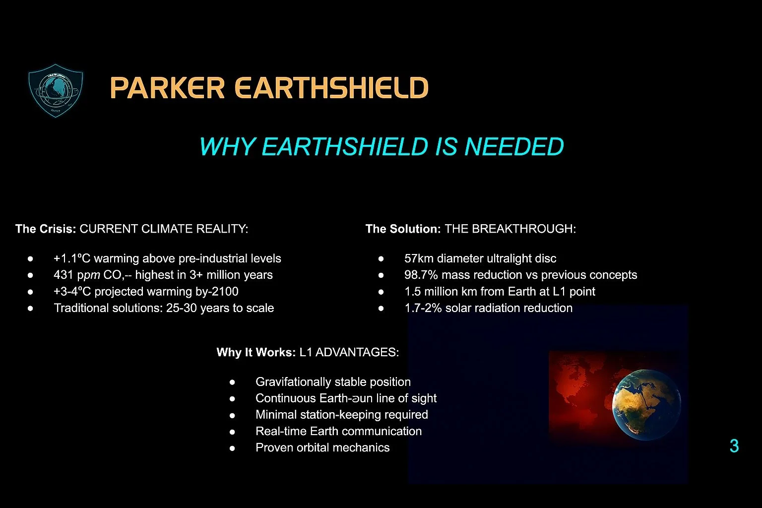 Why EarthShield Is Needed – slide 3