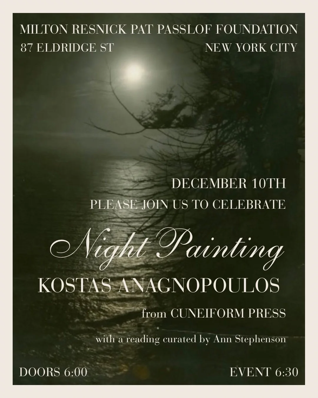 A Celebration of Night Painting by Kostas Anagnopoulos
