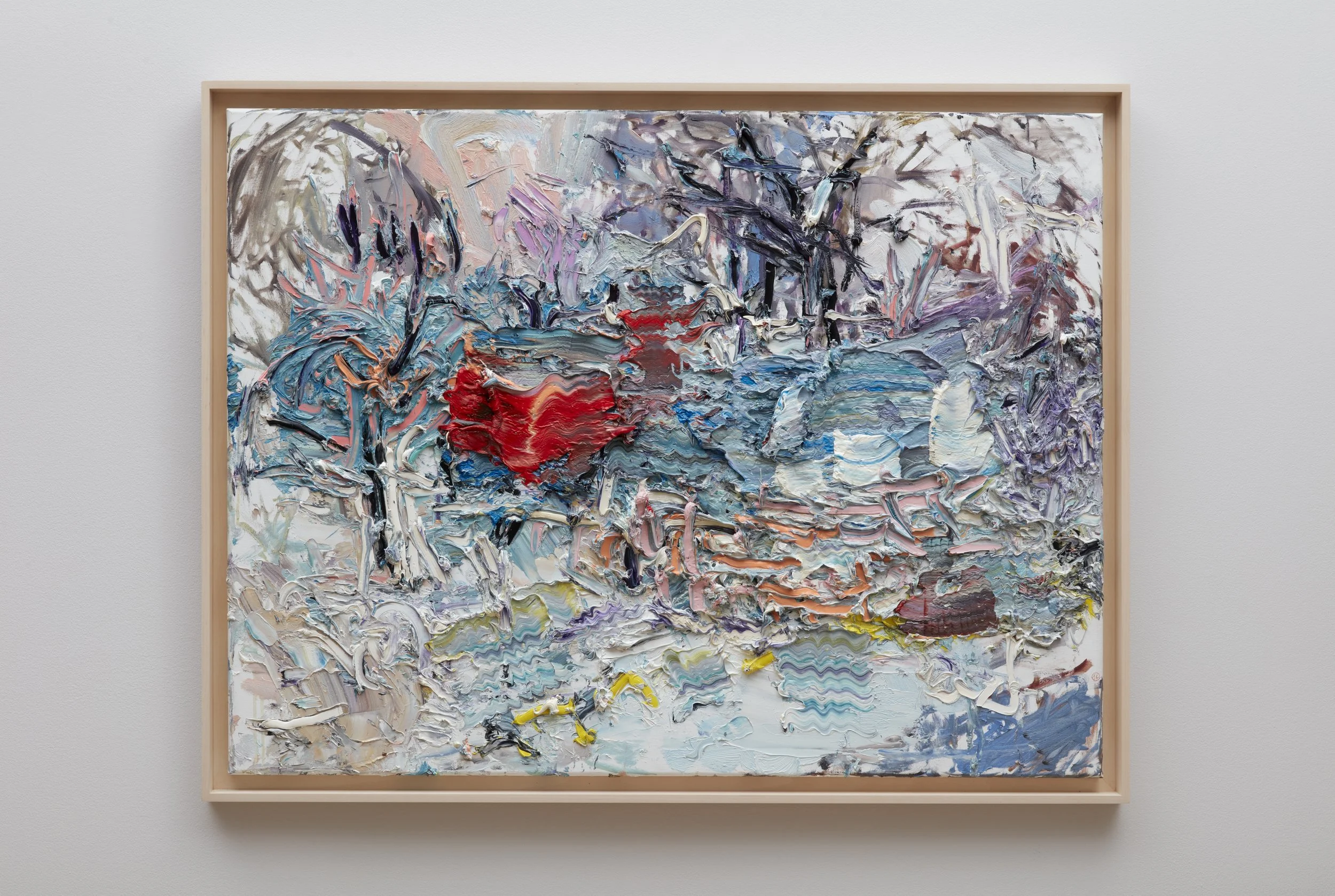  Ying Li  
 Frozen Sunset , 2026 
oil on linen, 30 x 40 inches 
Courtesy the artist 