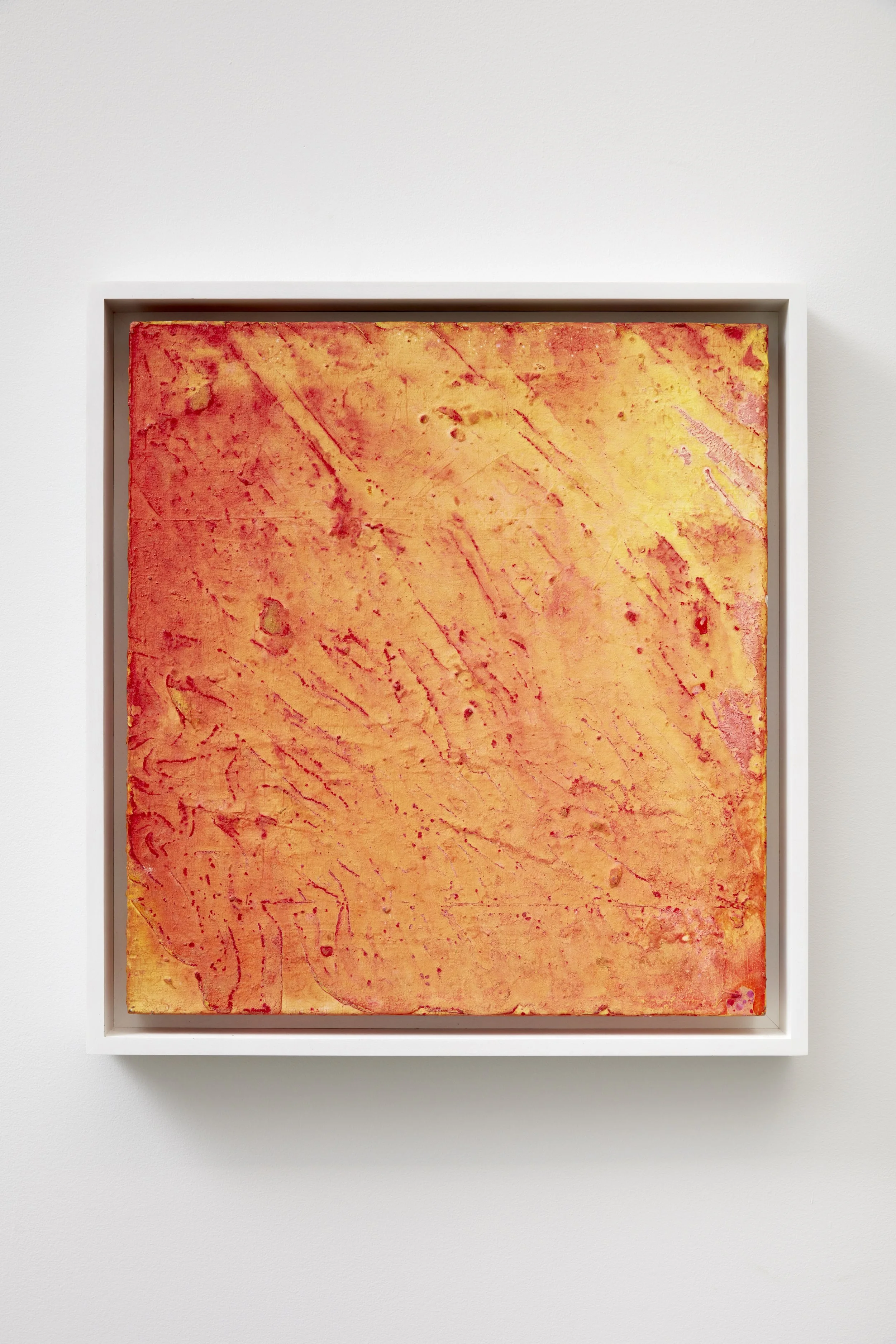  Richard Tsao  
 Sizzling Hot Moon , 1998 
water-based mixed media, 24 x 22 inches 
Courtesy the artist and Art Projects International, New York 