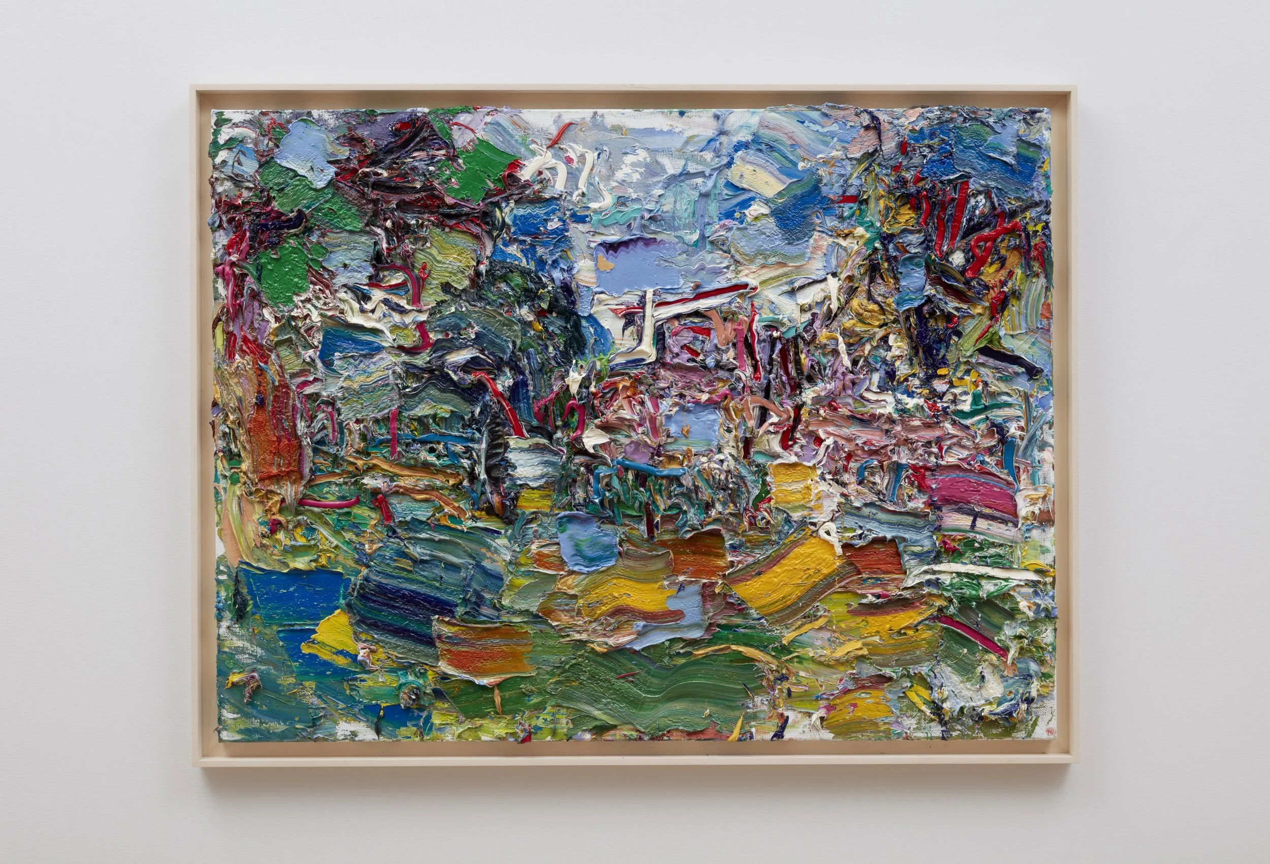  Ying Li  
 Towards South Wyoming Street #2 , 2020 
oil on linen, 36 x 48 inches 
Courtesy the artist 