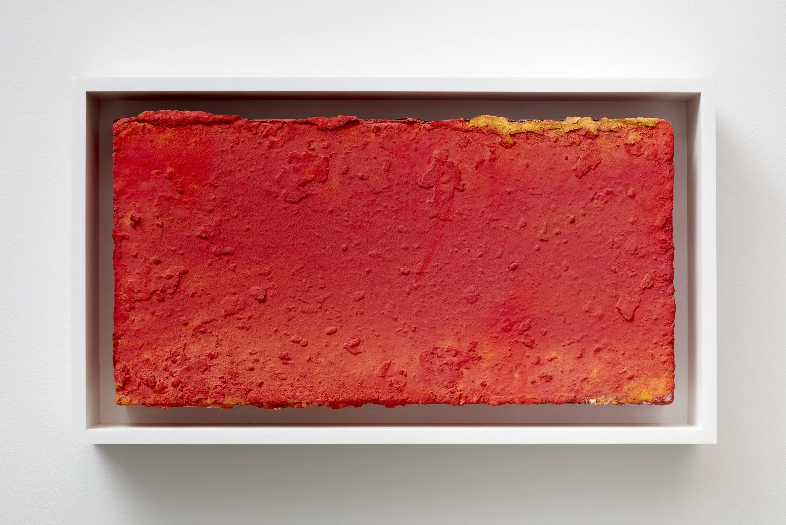  Richard Tsao  
 Sci-Fi , 2004 
water-based mixed media, 12.5 x 24 inches 
Courtesy the artist and Art Projects International, New York 