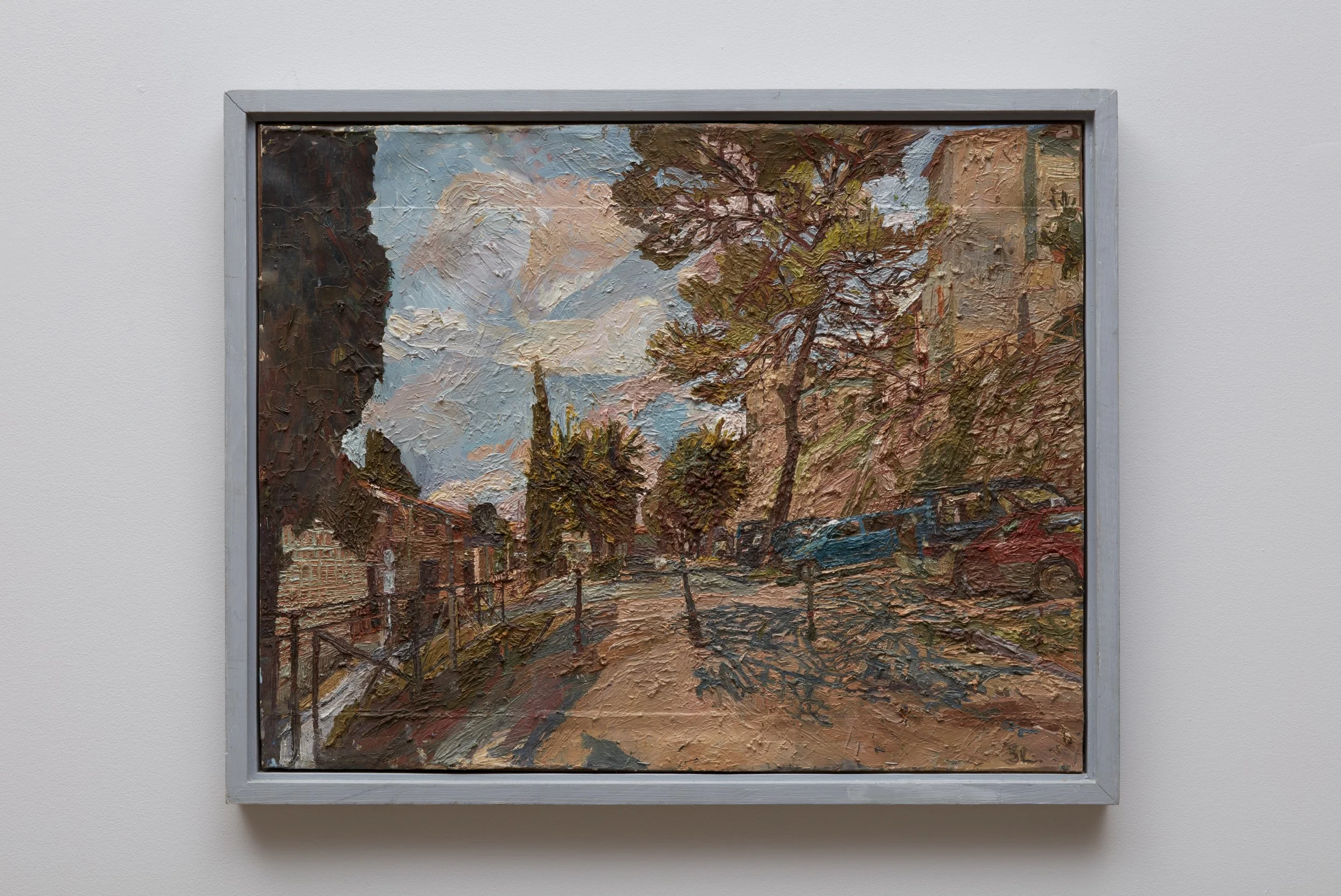  Stanley Lewis  
 Monte Castello di Vibio , 2009 
oil on paper, 27 3/4 x 23 3/4 inches 
Courtesy the artist and Betty Cuningham Gallery, New York 