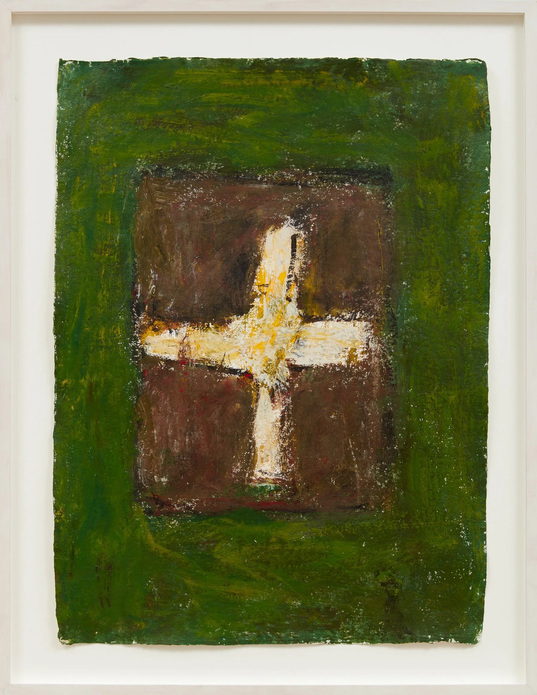  Milton Resnick  
 Untitled , 2003 
Acrylic on paper, 30 x 22 inches