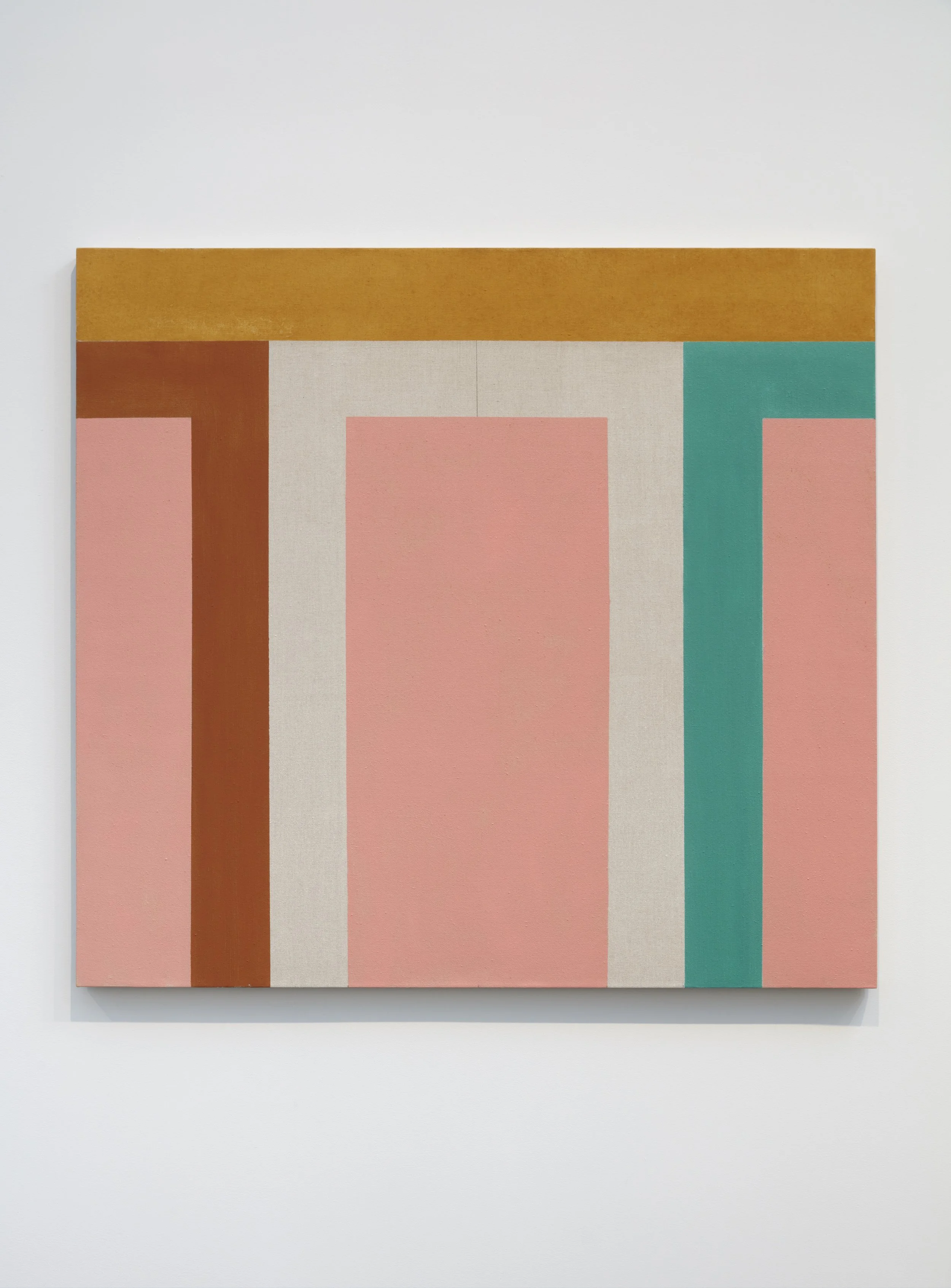  Kim Uchiyama  
 Apadana , 2024 
oil on linen, 50 x 54 inches 
Courtesy the artist 