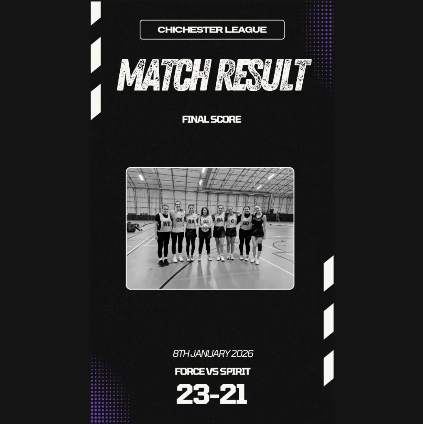 🏐 Results Round up 🏐

We are back!👊
Last week @chichesternetballleague was back in action and Flyers and Force were back on court.

🏐 Force took on Spirit, in a close game, the girls were down at half time, but persevered, stuck to task, and work