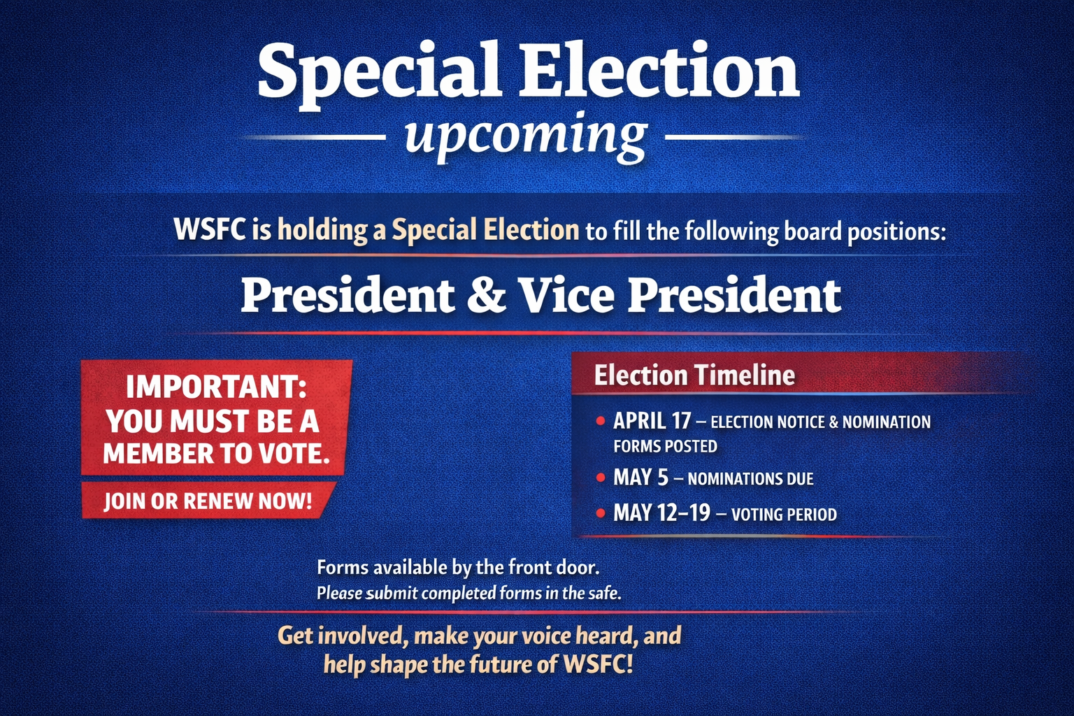 Special Election