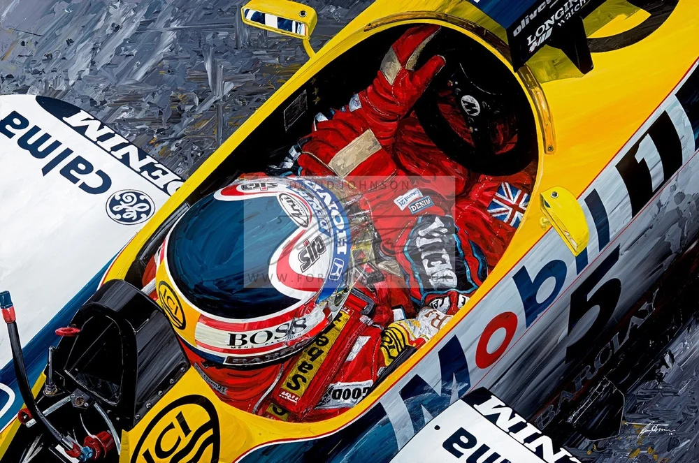 Nigel 1987 Silverstone Formula Art