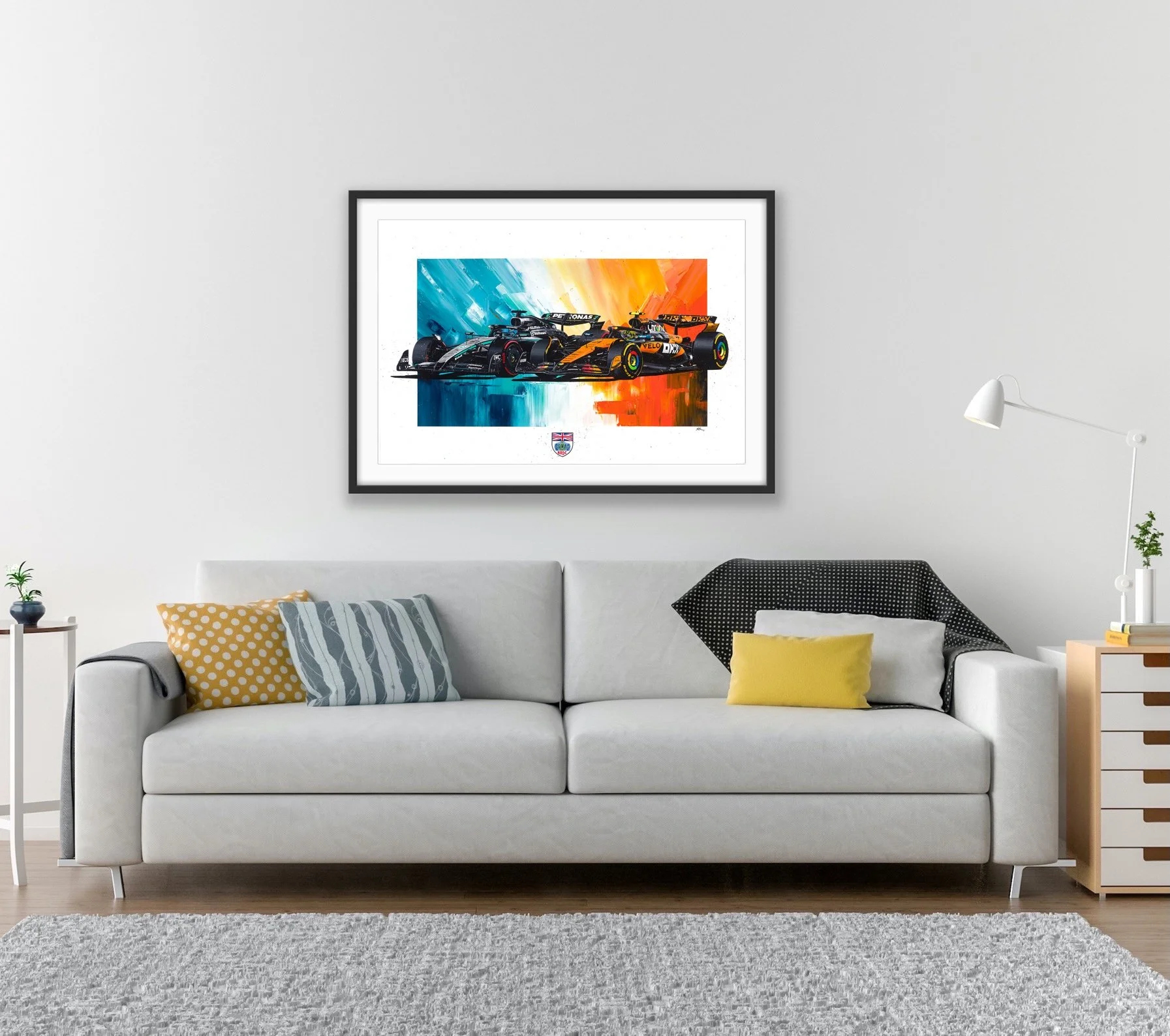 Lando and George 2025 Framed .jpeg