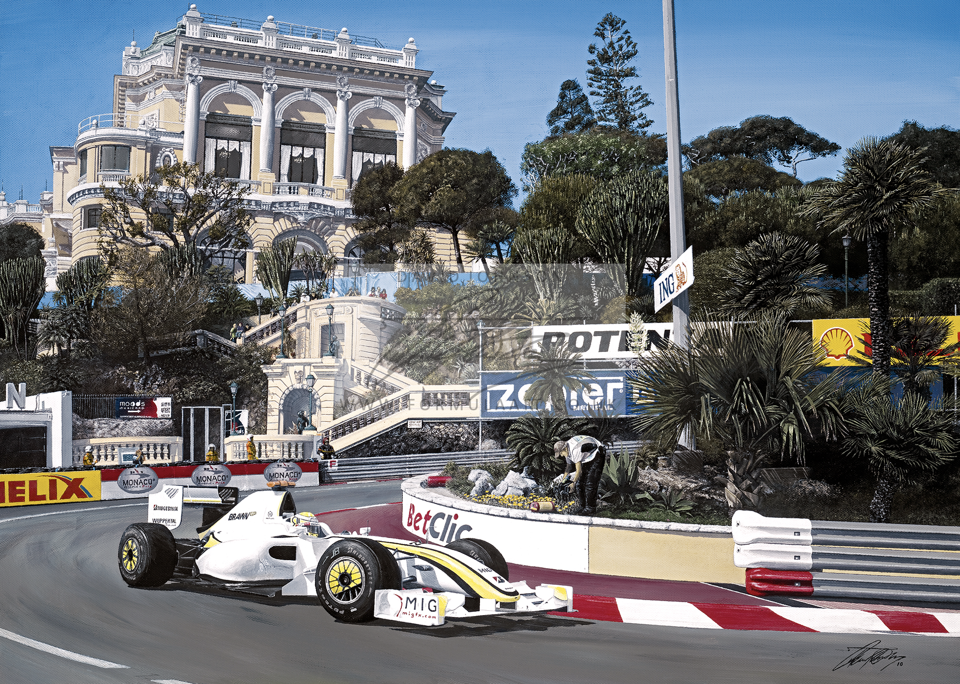 Jenson 2009 Monaco