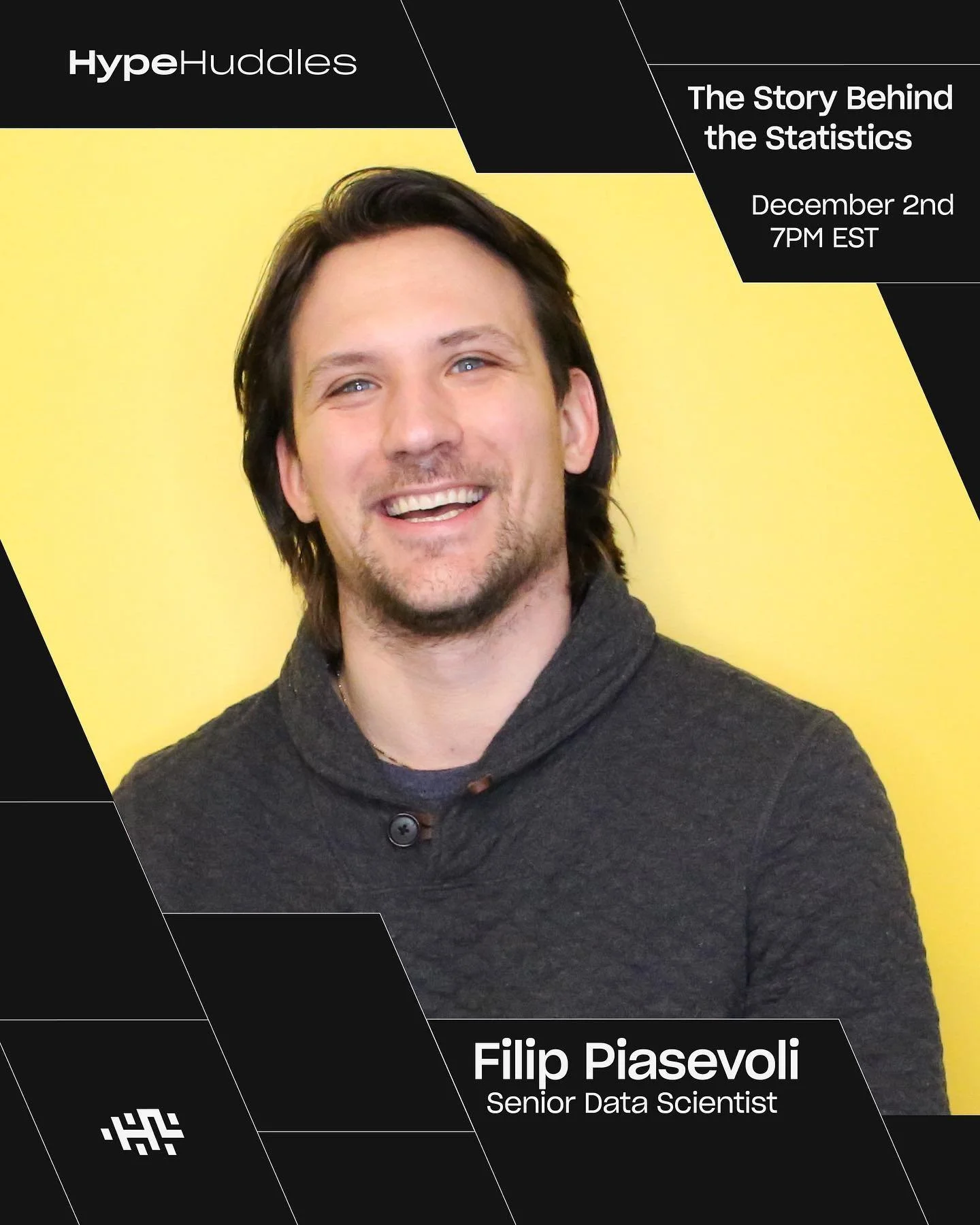 Ever wonder where a passion for math can take you?

Curious about the careers associated with coding?

If so, this HypeHuddle is for you!

Join tonight&rsquo;s HypeHuddle at 7PM and speak with Fil about his journey to becoming a Data Scientist follow