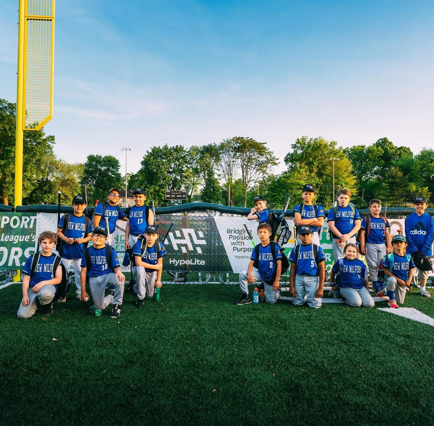 Minor League Sluggers ⚾️

HypeLite is a proud sponsor of The New Milford Little League.

Great season, kids! 💪