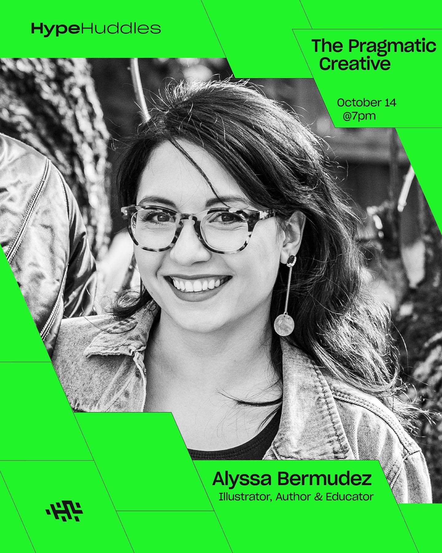 Want to learn what is takes to become an Illustrator and Author?

Learn firsthand tomorrow night at 7pm by joining HypeHuddles with @bermudezbahama.

This HypeHuddle will introduce Alyssa Bermudez, a born and bred New Yorker living down under in Tasm