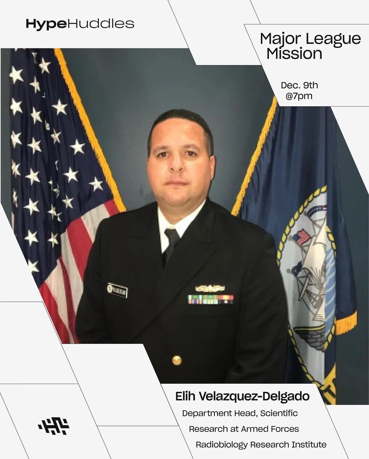 Tonight&rsquo;s HypeHuddle: 7PM EST

An athlete at heart, Dr Elih Velazquez-Delgado PhD. pivoted his competitive work ethic from the Oakland A&rsquo;s into the labs of Amherst. 

Driven to make a difference in the world, Elih completed his PhD in onl