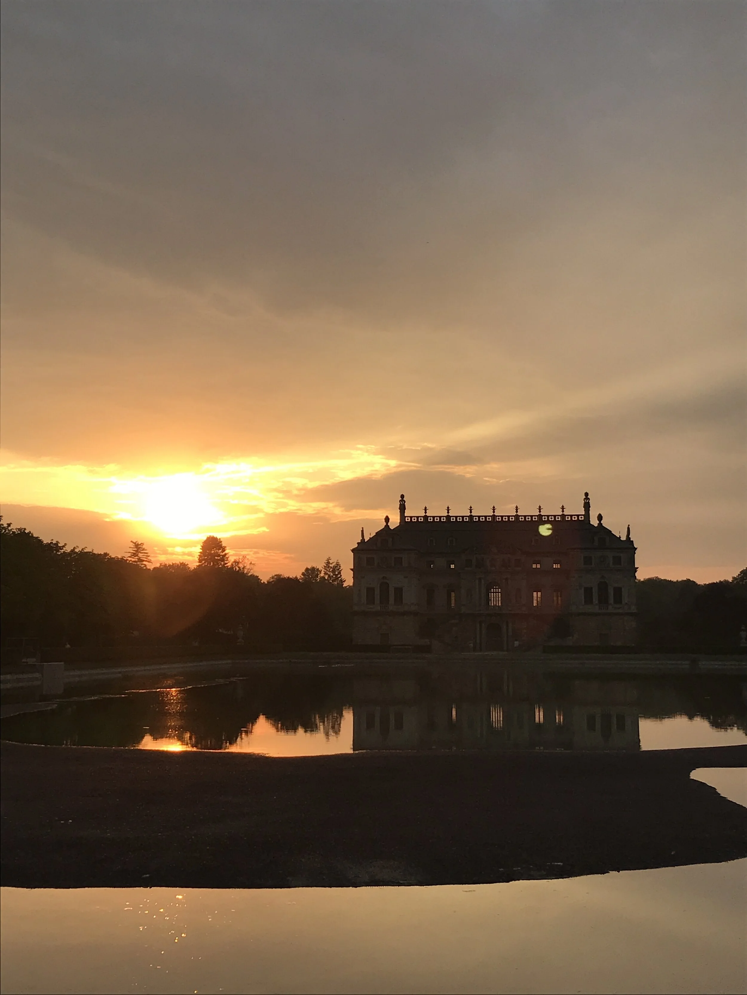 Sunset Japanisches Palais