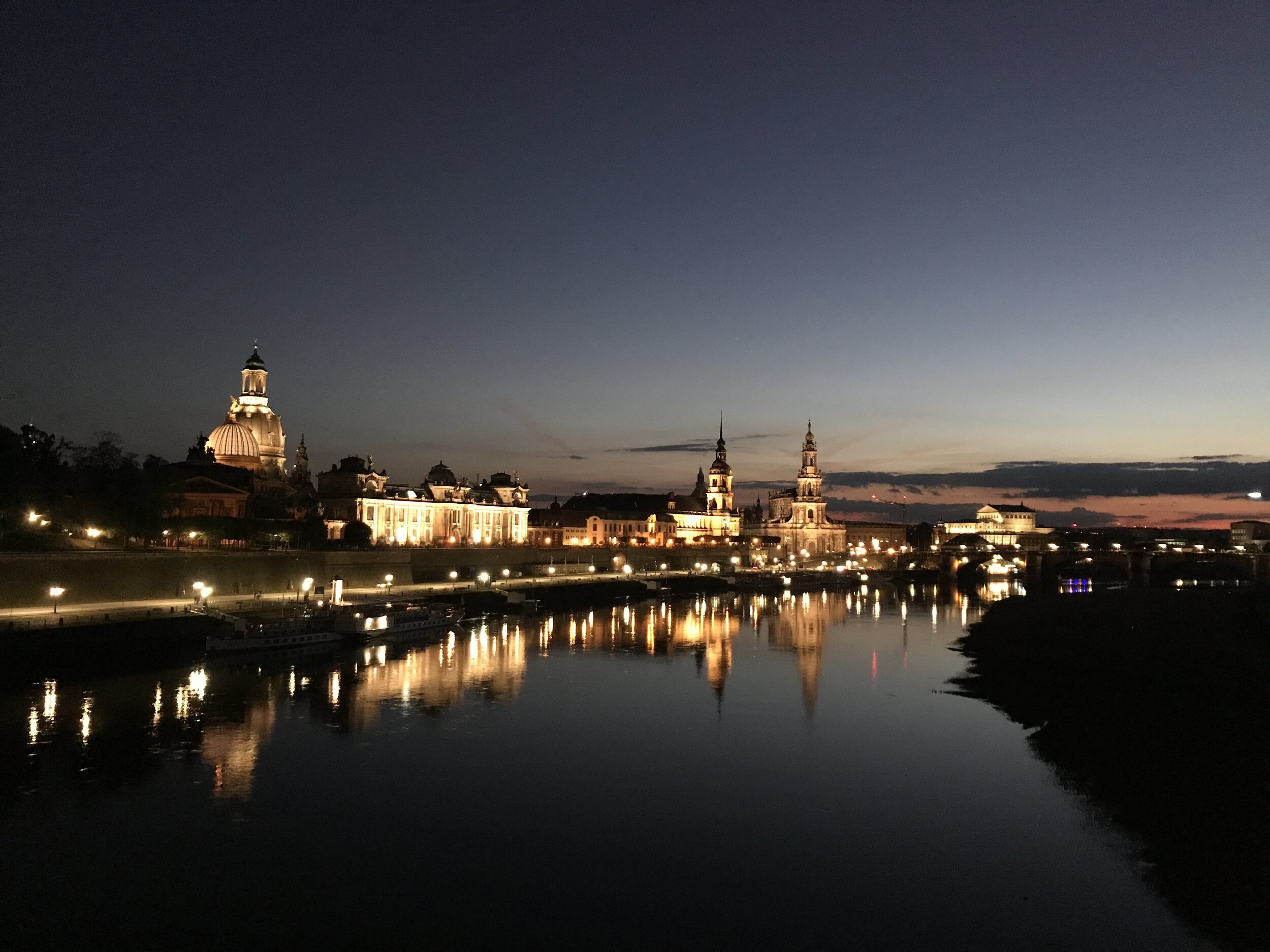 Dresden by night